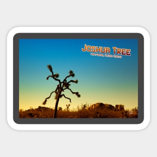 Joshua Tree National Park California Sticker